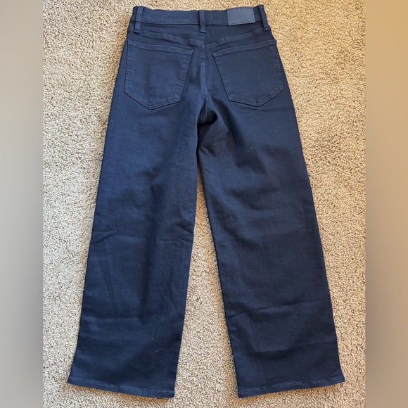 NWT The Petite Perfect Vintage Wide-Leg Jean W 26P Black Rinse Wash - Picture 5 of 8